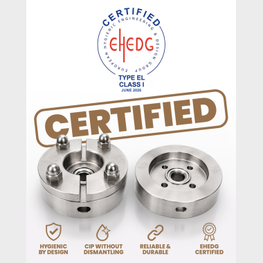 EHEDG-certified CSC Connectors